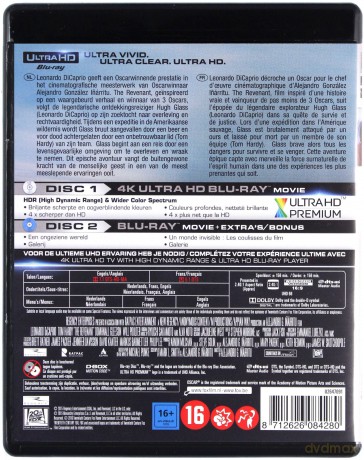 The Revenant (Zjawa) [Blu-Ray 4K]+[Blu-Ray]