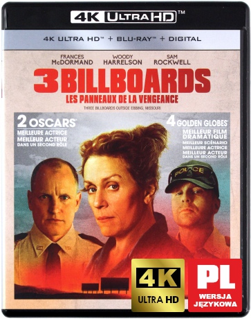 Trzy billboardy za Ebbing, Missouri [Blu-Ray 4K]+[Blu-Ray]