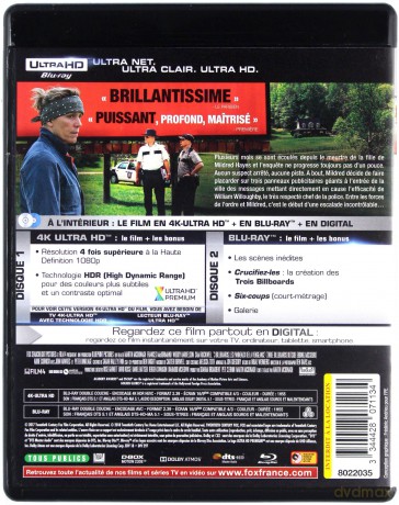 Trzy billboardy za Ebbing, Missouri [Blu-Ray 4K]+[Blu-Ray]