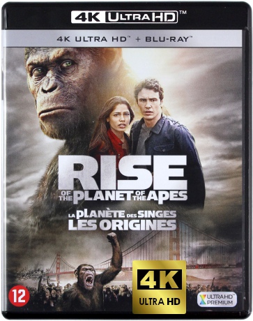 Rise of the Planet of the Apes (Geneza planety małp) [Blu-Ray 4K]+[Blu-Ray]