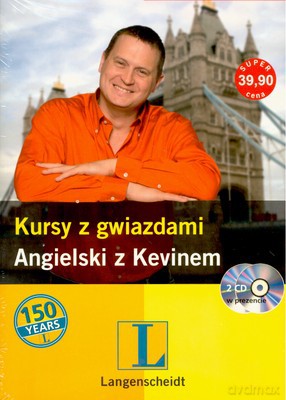 Kursy Z Gwiazdami Angielski Z Kevinem [KSIĄŻKA]+[CD]