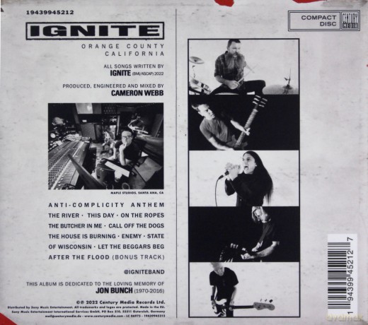Ignite: Ignite (Limited) (digipack) [CD]