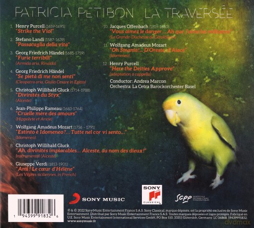 Patricia Petibon: La traversée [CD]