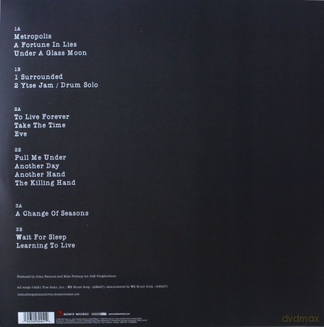 Dream Theater: Lost Not Forgotten Archives: Live in NYC - 1993 (Special) [2CD]