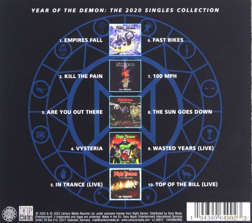 Night Demon: Year Of The Demon (Limited) [CD]