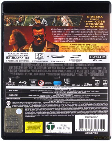 Blade: Wieczny łowca [Blu-Ray 4K]+[Blu-Ray]