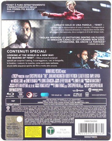 Tenet (steelbook) [Blu-Ray]