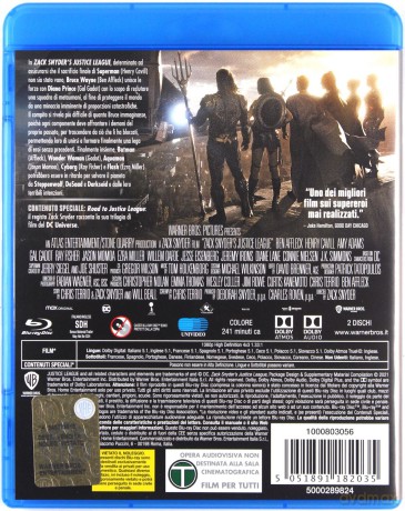 Liga Sprawiedliwości Zacka Snydera [Blu-Ray]