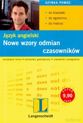 Nowe Wzory Odmian Czasowników Język Angielski [KSIĄŻKA]