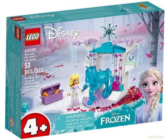 LEGO Disney Princess Frozen Elza i lodowa stajnia Nokka (43209) [KLOCKI]