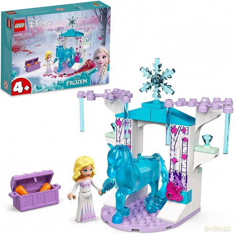 LEGO Disney Princess Frozen Elza i lodowa stajnia Nokka (43209) [KLOCKI]