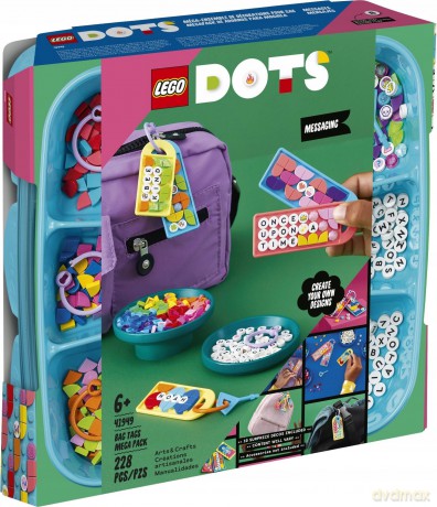 LEGO DOTS Megazestaw zawieszek - wiadomości (41949) [KLOCKI]