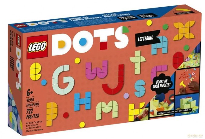 LEGO DOTS Rozmaitości Literki (41950) [KLOCKI]