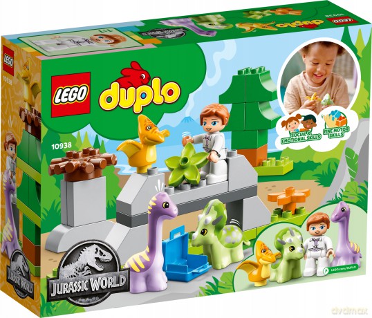 LEGO DUPLO Jurassic World Dinozaurowa szkółka (10938) [KLOCKI]