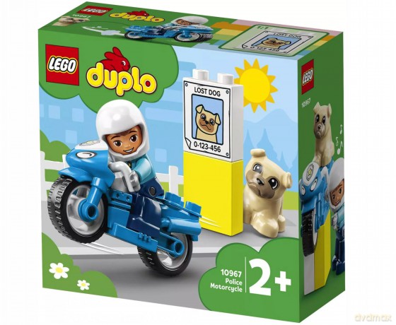 LEGO DUPLO Town Motocykl policyjny (10967) [KLOCKI]