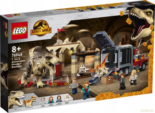 LEGO Jurassic World Ucieczka tyranozaura (76948) [KLOCKI]