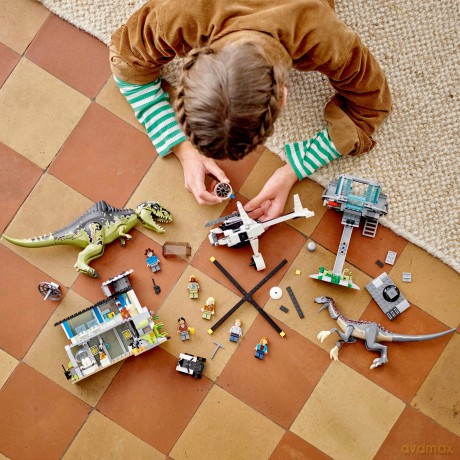 LEGO Jurassic World Atak giganotozaura i terizinozaura (76949) [KLOCKI]