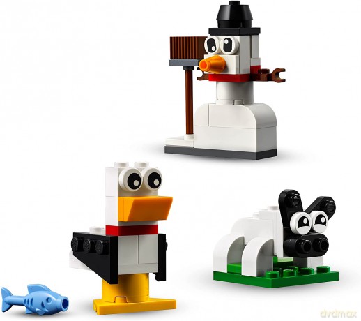 LEGO Classic Kreatywne białe klocki (11012) [KLOCKI]