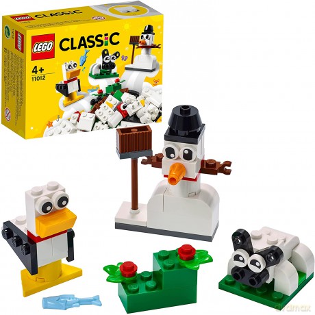 LEGO Classic Kreatywne białe klocki (11012) [KLOCKI]