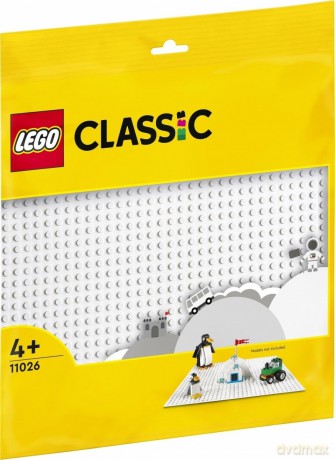 LEGO Classic Biała płytka konstrukcyjna (11026) [KLOCKI]