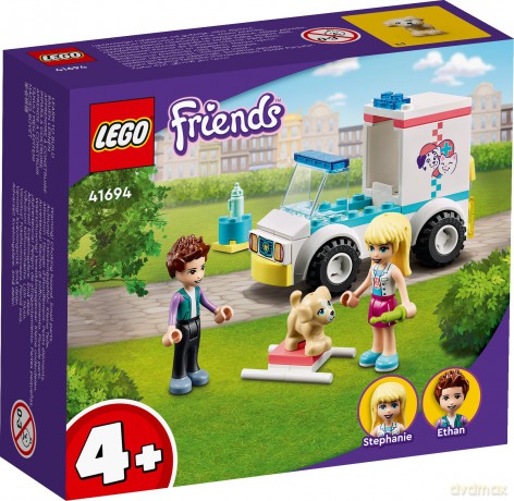 LEGO Friends Karetka kliniki dla zwierzątek (41694) [KLOCKI]