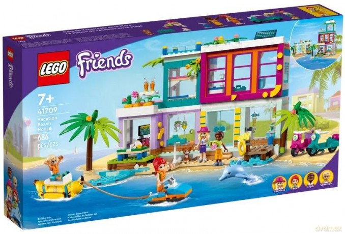 LEGO Friends Wakacyjny domek na plaży (41709) [KLOCKI]