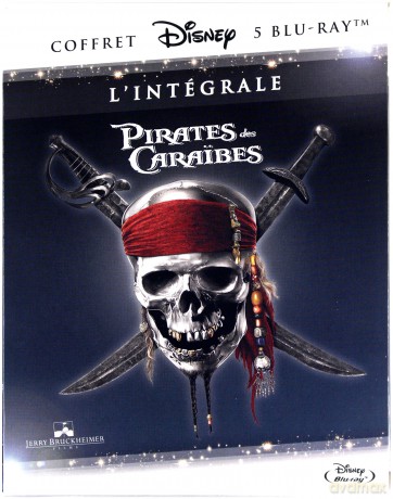Pirates of the Caribbean 1-5 (Piraci z Karaibów 1-5) [BOX] [5xBlu-Ray]