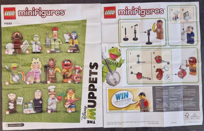 LEGO MINIFIGURES Muppety (71033) [KLOCKI]