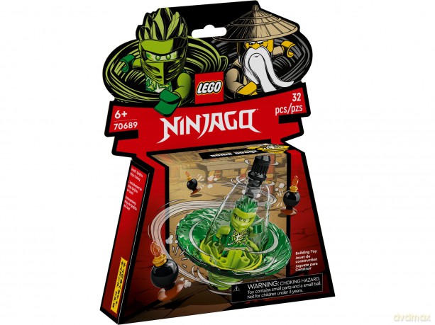LEGO Ninjago Szkolenie wojownika Spinjitzu Lloyda (70689) [KLOCKI]