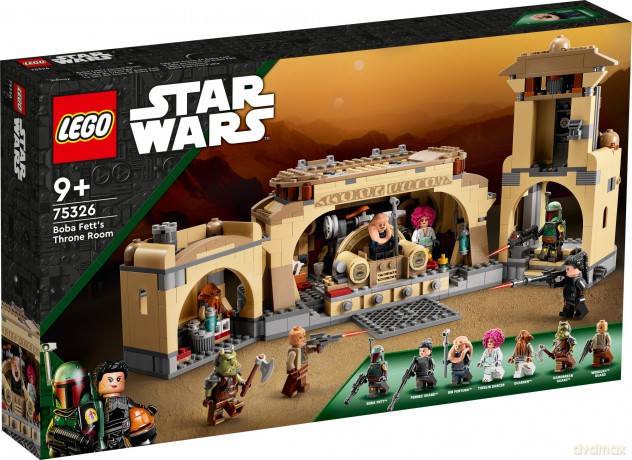 LEGO Star Wars Sala tronowa Boby Fett (75326) [KLOCKI]