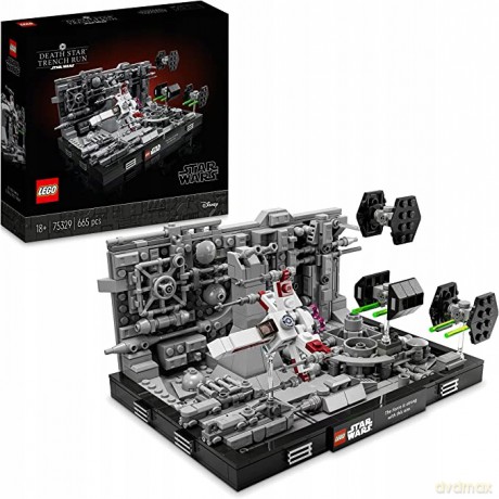 LEGO Star Wars Diorama: Szturm na Gwiazdę Śmierci (75329) [KLOCKI]