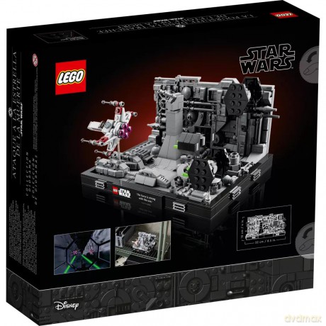 LEGO Star Wars Diorama: Szturm na Gwiazdę Śmierci (75329) [KLOCKI]