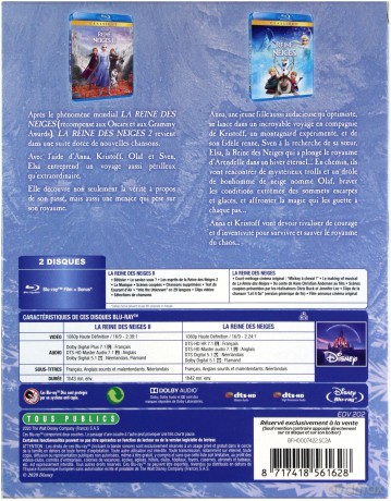 Frozen I-II (Kraina lodu I-II) (Disney) [2xBlu-Ray]