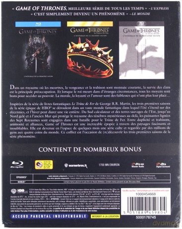 Gra o tron Sezon 1-3 [BOX] [15xBlu-Ray]