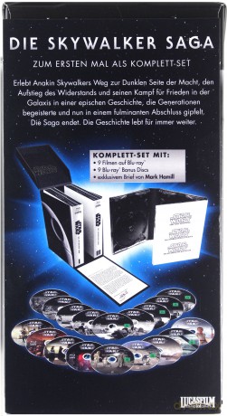 Star Wars: The Skywalker Saga - Movie Collection 1-9 (Gwiezdne wojny: Saga Skywalker 1-9) [18xBlu-Ray]