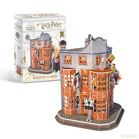 Harry Potter Diagon Alley Weasley's 62 el. 3D [PUZZLE]