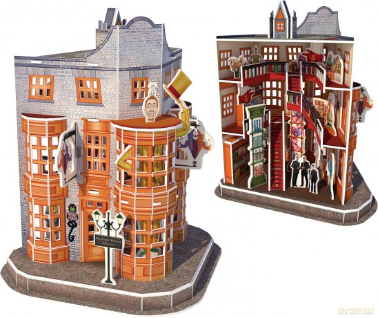 Harry Potter Diagon Alley Weasley's 62 el. 3D [PUZZLE]
