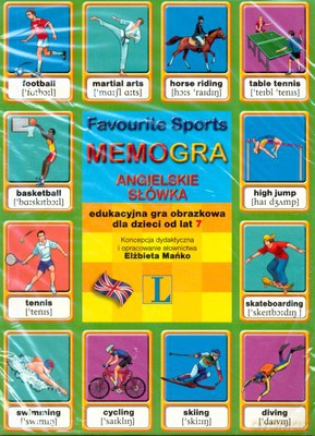 Memogra Angielskie Słówka Sport [KSIĄŻKA]