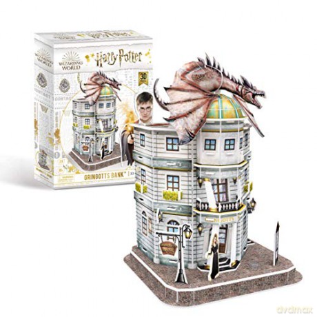 Harry Potter Diagon Alley Gringotts 74 el. 3D [PUZZLE]