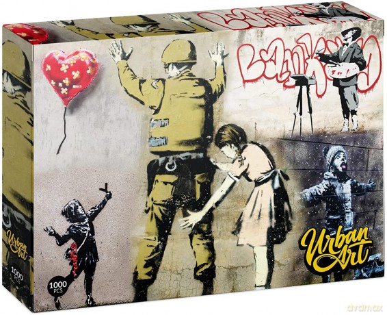 Banksy Graffiti Painter 1000 el. [PUZZLE]