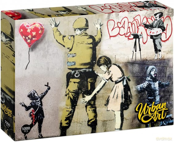 Banksy Graffiti Painter 1000 el. [PUZZLE]