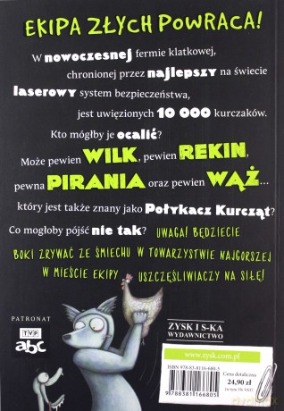 Ekipa złych. Bad guys. Pakiet odcinek 1-3 - Aaron Blabey [3xKSIĄŻKA]