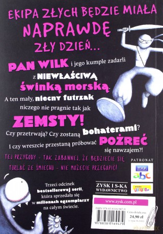 Ekipa złych. Bad guys. Pakiet odcinek 1-3 - Aaron Blabey [3xKSIĄŻKA]