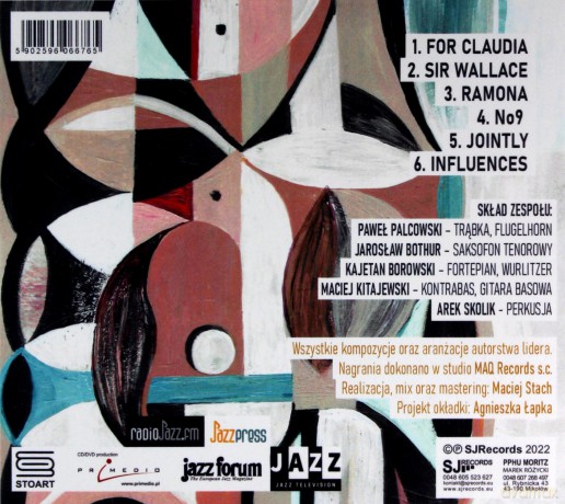 Paweł Palcowski Quintet: Influences [CD]