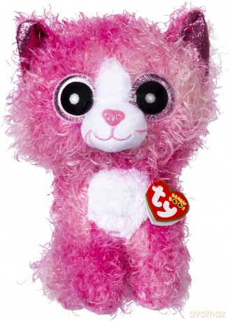 Beanie Boos Reagan - różowy kot 25 cm