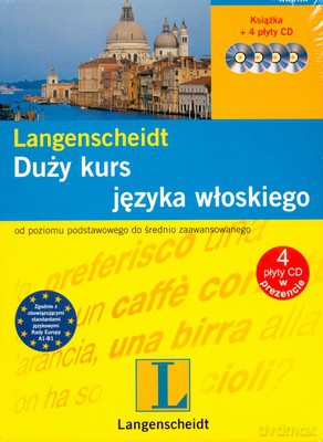 Duży Kurs Języka Włoskiego [KSIĄŻKA]+[4CD]