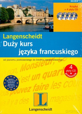 Duży Kurs Języka Francuskiego (twarda) [KSIĄŻKA]+[4CD]