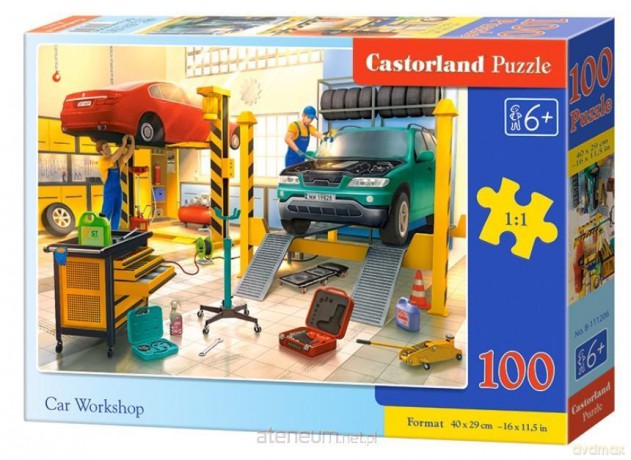 CASTORLAND 100 el. Car Workshop [PUZZLE]