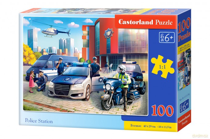 CASTORLAND 100 el. Police Station [PUZZLE]