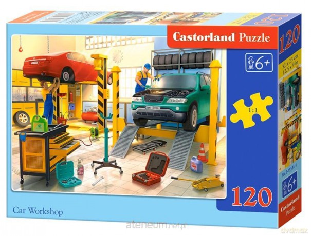 CASTORLAND 120 el. Car Workshop [PUZZLE]